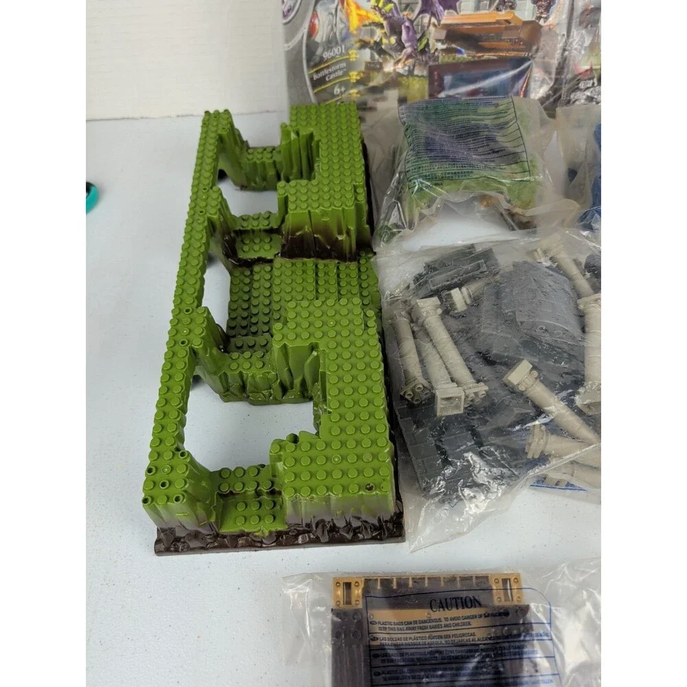 Mega Bloks Dragons Battlestorm Castle 96001 & Instructions Complete New No Box